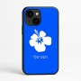 כיסוי בעיצוב אישי עם השם שלך לדגם - Apple iPhone 16e בעיצוב פרח היביסקוס