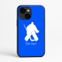 כיסוי בעיצוב אישי עם השם שלך לדגם - Apple iPhone 16e בעיצוב הוקי שוערים