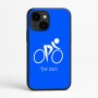 כיסוי בעיצוב אישי עם השם שלך לדגם - Apple iPhone 16e בעיצוב אופניים אולימפיים