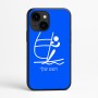 כיסוי בעיצוב אישי עם השם שלך לדגם - Apple iPhone 16e בעיצוב שייט אולימפי