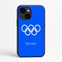 כיסוי בעיצוב אישי עם השם שלך לדגם - Apple iPhone 16e בעיצוב אולימפי