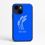 כיסוי בעיצוב אישי עם השם שלך לדגם - Apple iPhone 16e בעיצוב חיטה גלית זהב