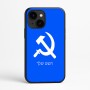כיסוי בעיצוב אישי עם השם שלך לדגם - Apple iPhone 16e בעיצוב פטיש ומגל