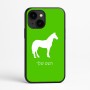 כיסוי בעיצוב אישי עם השם שלך לדגם - Apple iPhone 16e בעיצוב סוס
