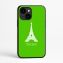 כיסוי בעיצוב אישי עם השם שלך לדגם - Apple iPhone 16e בעיצוב מגדל אייפל