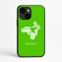 כיסוי בעיצוב אישי עם השם שלך לדגם - Apple iPhone 16e בעיצוב רוכב טרקטורונים