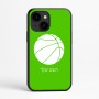 כיסוי בעיצוב אישי עם השם שלך לדגם - Apple iPhone 16e בעיצוב כדורסל