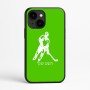 כיסוי בעיצוב אישי עם השם שלך לדגם - Apple iPhone 16e בעיצוב שחקן הוקי
