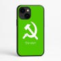 כיסוי בעיצוב אישי עם השם שלך לדגם - Apple iPhone 16e בעיצוב פטיש ומגל