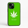 כיסוי בעיצוב אישי עם השם שלך לדגם - Apple iPhone 16e בעיצוב עלה מריחואנה - גראס