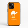 כיסוי בעיצוב אישי עם השם שלך לדגם - Apple iPhone 16e בעיצוב גמל