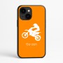 כיסוי בעיצוב אישי עם השם שלך לדגם - Apple iPhone 16e בעיצוב מוטוקרוס