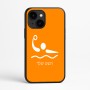 כיסוי בעיצוב אישי עם השם שלך לדגם - Apple iPhone 16e בעיצוב כדור מים אולימפי