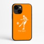 כיסוי בעיצוב אישי עם השם שלך לדגם - Apple iPhone 16e בעיצוב שחקן כדורגל