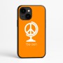 כיסוי בעיצוב אישי עם השם שלך לדגם - Apple iPhone 16e בעיצוב גלובוסי שלום