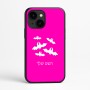 כיסוי בעיצוב אישי עם השם שלך לדגם - Apple iPhone 16e בעיצוב עטלפים