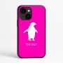 כיסוי בעיצוב אישי עם השם שלך לדגם - Apple iPhone 16e בעיצוב פינגווין
