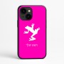 כיסוי בעיצוב אישי עם השם שלך לדגם - Apple iPhone 16e בעיצוב צפרדע טרופית