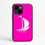 כיסוי בעיצוב אישי עם השם שלך לדגם - Apple iPhone 16e בעיצוב סירה