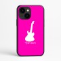 כיסוי בעיצוב אישי עם השם שלך לדגם - Apple iPhone 16e בעיצוב גיטרה