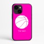 כיסוי בעיצוב אישי עם השם שלך לדגם - Apple iPhone 16e בעיצוב כדורסל