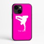 כיסוי בעיצוב אישי עם השם שלך לדגם - Apple iPhone 16e בעיצוב ברייקדאנס