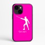 כיסוי בעיצוב אישי עם השם שלך לדגם - Apple iPhone 16e בעיצוב לוחם סייף
