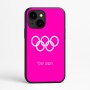 כיסוי בעיצוב אישי עם השם שלך לדגם - Apple iPhone 16e בעיצוב אולימפי