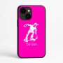כיסוי בעיצוב אישי עם השם שלך לדגם - Apple iPhone 16e בעיצוב ילד סקייטבורד