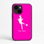 כיסוי בעיצוב אישי עם השם שלך לדגם - Apple iPhone 16e בעיצוב שחקנית כדורגל - אישה