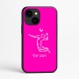 כיסוי בעיצוב אישי עם השם שלך לדגם - Apple iPhone 16e בעיצוב שחקן כדורעף