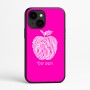 כיסוי בעיצוב אישי עם השם שלך לדגם - Apple iPhone 16e בעיצוב הדפס תפוח