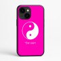 כיסוי בעיצוב אישי עם השם שלך לדגם - Apple iPhone 16e בעיצוב סמל יינג יאנג