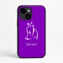 כיסוי בעיצוב אישי עם השם שלך לדגם - Apple iPhone 16e בעיצוב חתול