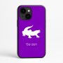 כיסוי בעיצוב אישי עם השם שלך לדגם - Apple iPhone 16e בעיצוב תנין