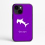 כיסוי בעיצוב אישי עם השם שלך לדגם - Apple iPhone 16e בעיצוב כריש ראש פטיש