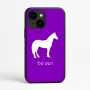 כיסוי בעיצוב אישי עם השם שלך לדגם - Apple iPhone 16e בעיצוב סוס