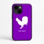 כיסוי בעיצוב אישי עם השם שלך לדגם - Apple iPhone 16e בעיצוב תרנגול