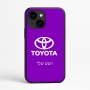 כיסוי בעיצוב אישי עם השם שלך לדגם - Apple iPhone 16e בעיצוב טויוטה