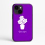 כיסוי בעיצוב אישי עם השם שלך לדגם - Apple iPhone 16e בעיצוב פרח