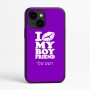 כיסוי בעיצוב אישי עם השם שלך לדגם - Apple iPhone 16e בעיצוב נשקי את חבר שלי
