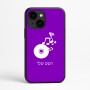 כיסוי בעיצוב אישי עם השם שלך לדגם - Apple iPhone 16e בעיצוב תקליטור - אזור מוזיקה