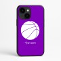 כיסוי בעיצוב אישי עם השם שלך לדגם - Apple iPhone 16e בעיצוב כדורסל
