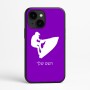 כיסוי בעיצוב אישי עם השם שלך לדגם - Apple iPhone 16e בעיצוב אופנוע ים