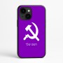 כיסוי בעיצוב אישי עם השם שלך לדגם - Apple iPhone 16e בעיצוב פטיש ומגל