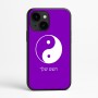כיסוי בעיצוב אישי עם השם שלך לדגם - Apple iPhone 16e בעיצוב סמל יינג יאנג