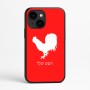כיסוי בעיצוב אישי עם השם שלך לדגם - Apple iPhone 16e בעיצוב תרנגול