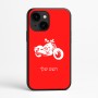 כיסוי בעיצוב אישי עם השם שלך לדגם - Apple iPhone 16e בעיצוב הארלי-דיווידסון