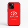 כיסוי בעיצוב אישי עם השם שלך לדגם - Apple iPhone 16e בעיצוב טויוטה