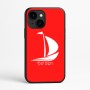 כיסוי בעיצוב אישי עם השם שלך לדגם - Apple iPhone 16e בעיצוב סירה